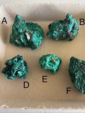 Green Velvet Malachite Raw Crystal
